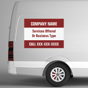 Magnetic Custom Company Car Marketing Sign