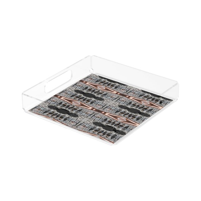 Magnetic Direction Blooming Acrylic Tray (Angled)