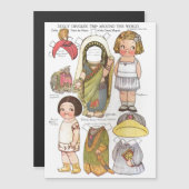 Magnetic Dolly Dingle "Trip Around the World" (Front/Back)