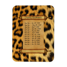 Magnetic Family Birthday Reminder - Customize