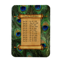 Magnetic Family Birthday Reminder - Customize