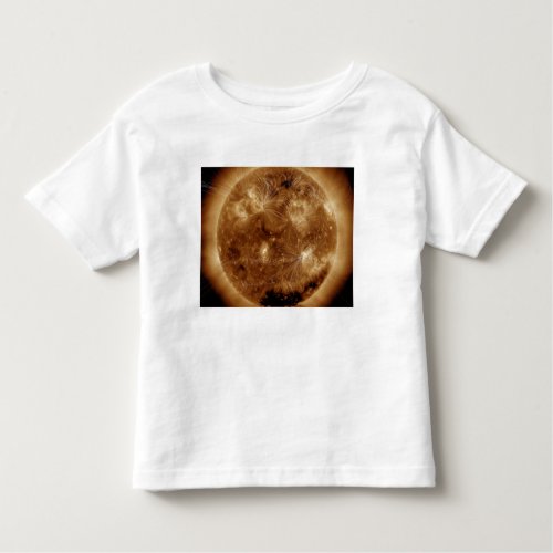 Magnetic field lines on the Sun 2 Toddler T_shirt