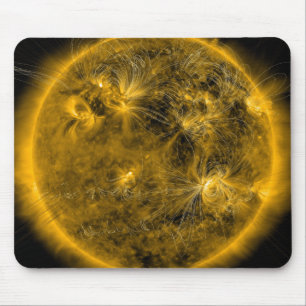 Magnetic field lines on the Sun Mouse Pad