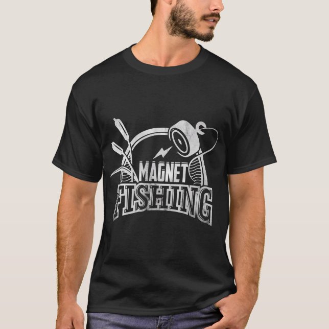 magnetic fishing T-Shirt (Front)