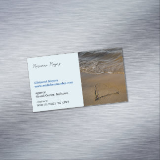 Magnetic, for Holistic & Wellness Practitioner Business Card Magnet