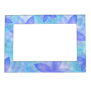 Magnetic Frame abstract lotus flower