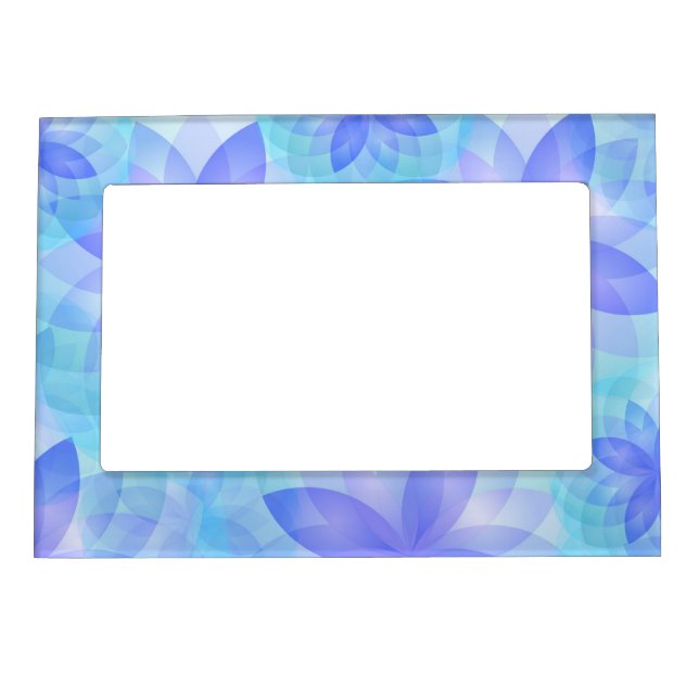 Magnetic Frame abstract lotus flower (Front)