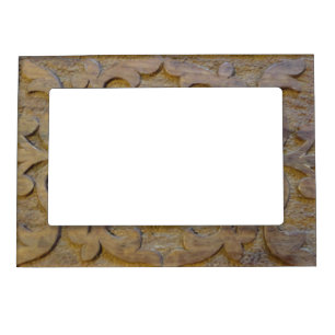 Magnetic Frame Etched Teak