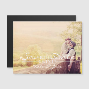 Magnetic Invite - Photo Save the Date