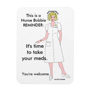 Magnetic Med Reminder Magnet