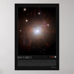 Magnetic monster (NGC 1275) Poster