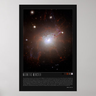 Magnetic monster (NGC 1275) Poster