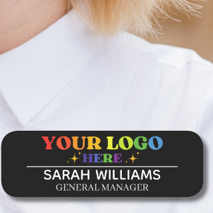 Magnetic Name Tags, Logo Name Badges for Work
