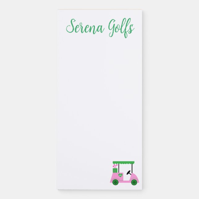 Magnetic Notepad (Front)