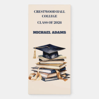 Magnetic Notepad-Custom Name Class Year Memo Notepad