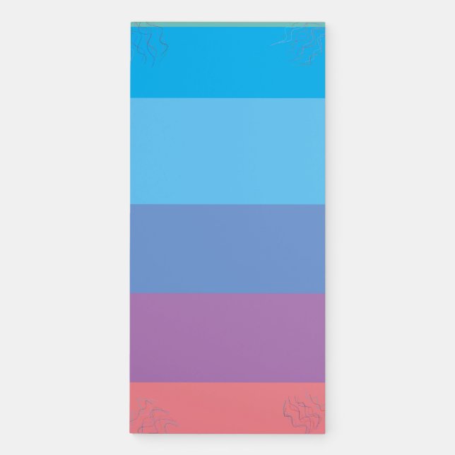 Magnetic Notepad magnet (Front)