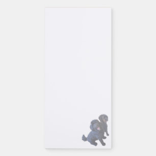 Magnetic Notepad Portuguese Water Dogs 