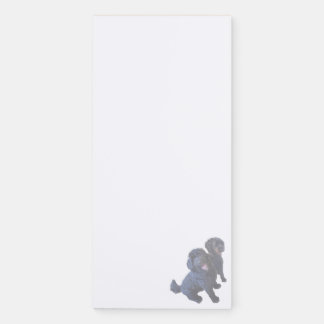 Magnetic Notepad Portuguese Water Dogs 