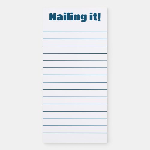 Magnetic Notepad _ To_Do List _Nailing It