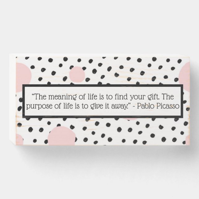 Magnetic Notepad Wooden Box Sign (Front Horizontal)