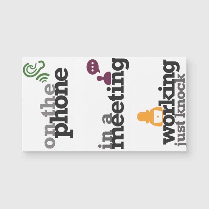 Office Door Signs/Labels Zazzle