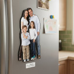 Magnetic Photo Cutout<br><div class="desc">This magnetic photo cutout is a great way to display your favorite photos. It's made of high-strength cast acrylic with a magnetic back,  and has an optic clear front and a high-gloss black back.</div>