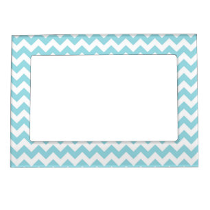Magnetic Picture Frame/Chevron Photo Frame