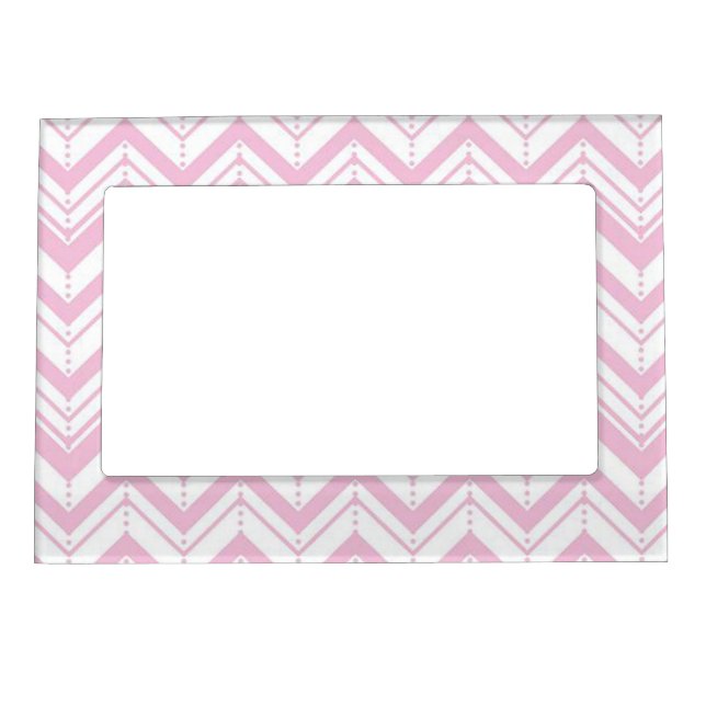 Magnetic Picture Frame/Chevron Photo Frame (Front)