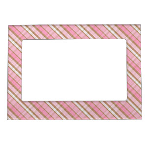 Magnetic Picture Frame/Plaid Magnetic Frame