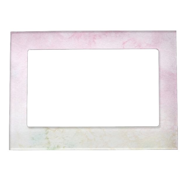 Magnetic Picture Frame/Watercolor Frame (Front)