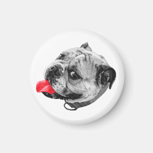Magnetic Red Smile Magnet