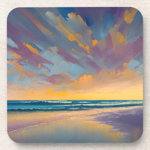 Magnetic Wooden Gift Box Beverage Coaster