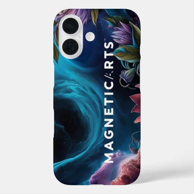 MagneticArts: Floral Nebula Case-Mate iPhone Case (Back)