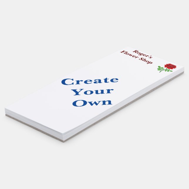 #MagneticNotePad Create Your Own NotePad (Angled)