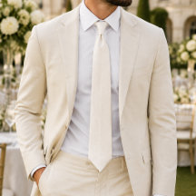 MAGNETISM – Ivory Signature Tie
