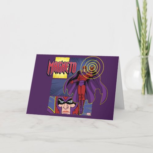Magneto Character Panel Graphic Card