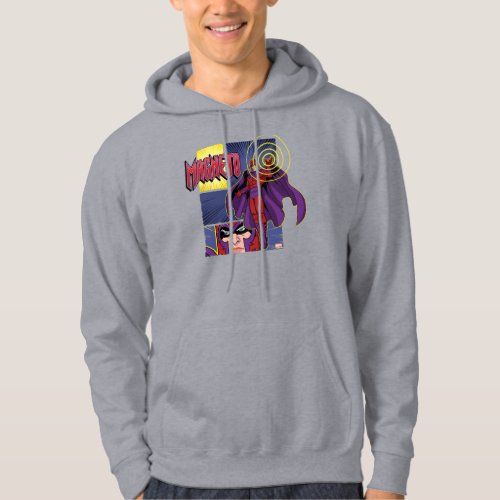 Magneto Character Panel Graphic Hoodie