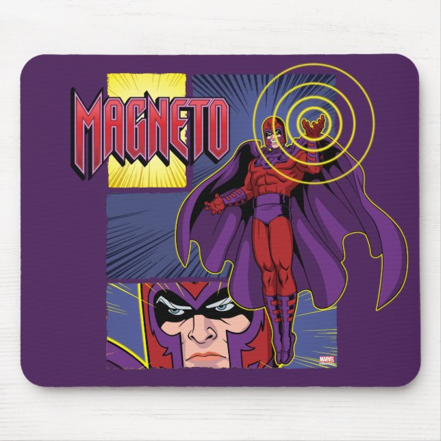 Magneto Character Panel Graphic Mouse Pad (Front)