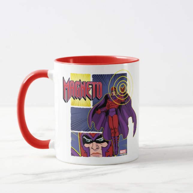 Magneto Character Panel Graphic Mug (Left)