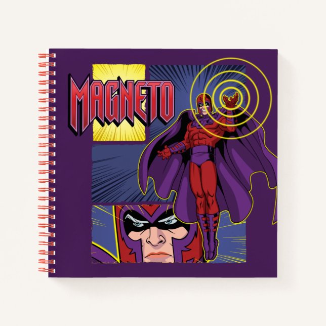 Magneto Character Panel Graphic Notebook (Front)