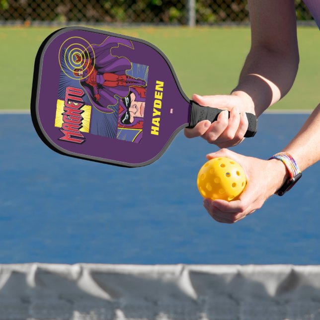Magneto Character Panel Graphic Pickleball Paddle (Insitu)