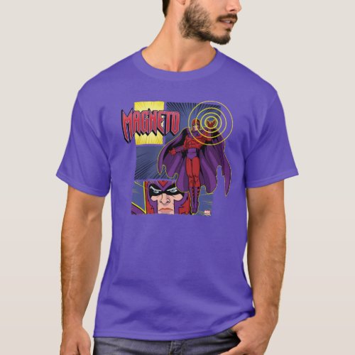 Magneto Character Panel Graphic T_Shirt