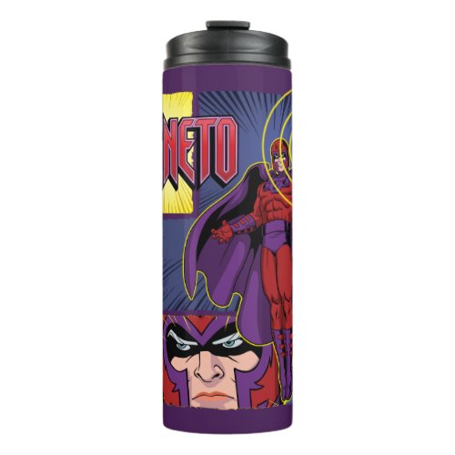 Magneto Character Panel Graphic Thermal Tumbler