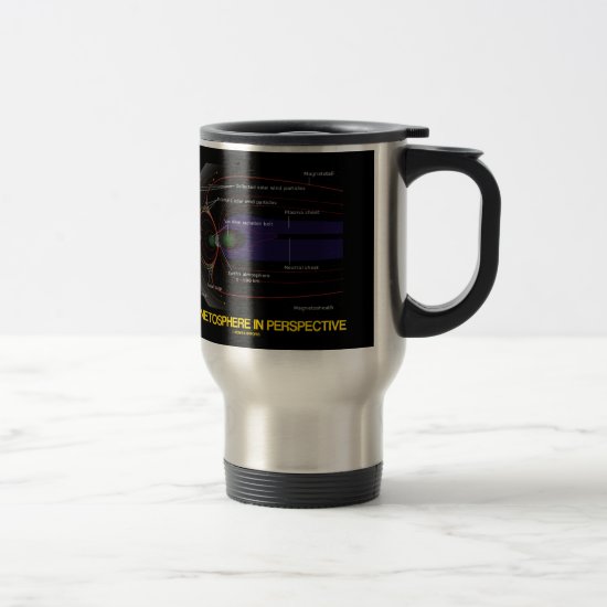 Magnetosphere In Perspective (Astronomy) Travel Mug