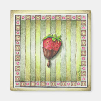 MAGNETS - CHOCOLATE COVERED STRAWBERRY