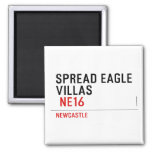 spread eagle  villas   Magnets (more shapes)