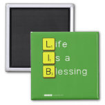 Life 
 Is a 
 Blessing
   Magnets (more shapes)