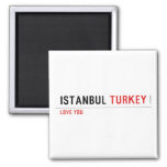 ISTANBUL  Magnets (more shapes)