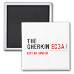 THE GHERKIN  Magnets (more shapes)