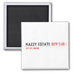 KAZZY ESTATE  Magnets (more shapes)